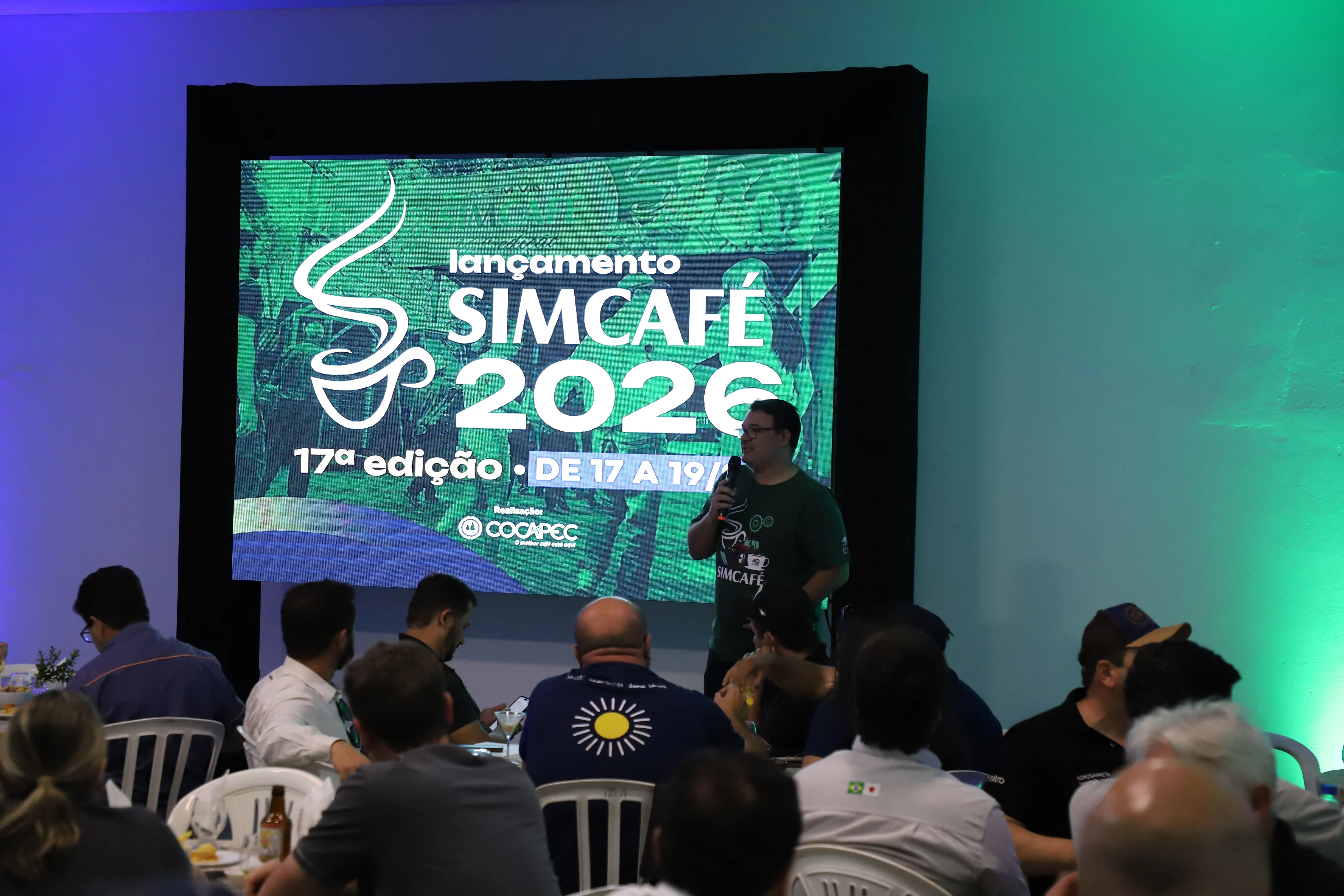 LANÇAMENTO SIMCAFÉ 2026: inovação, negócios e sustentabilidade impulsionam o futuro da cafeicultura