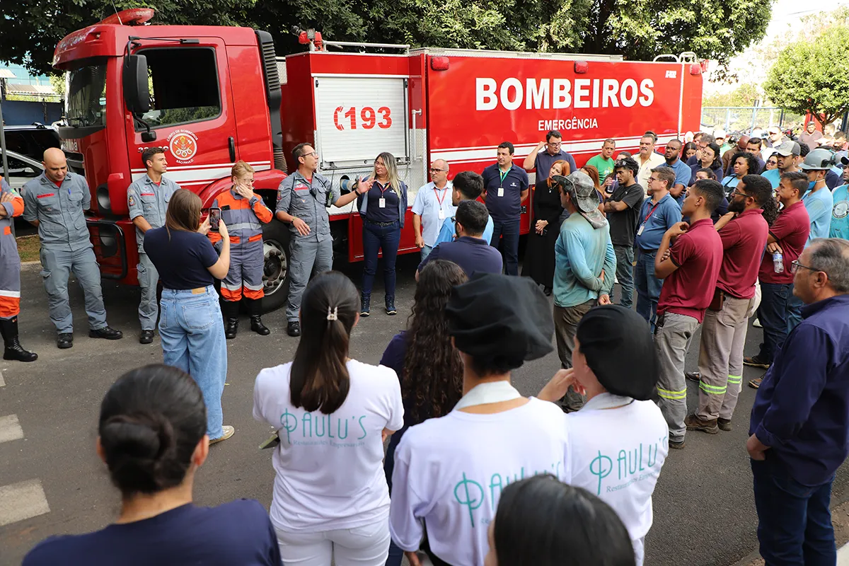 Cocapec realiza simulação de evacuação e mobiliza colaboradores