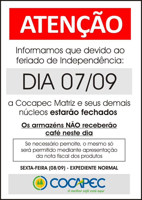 feriado 7 de setembro w