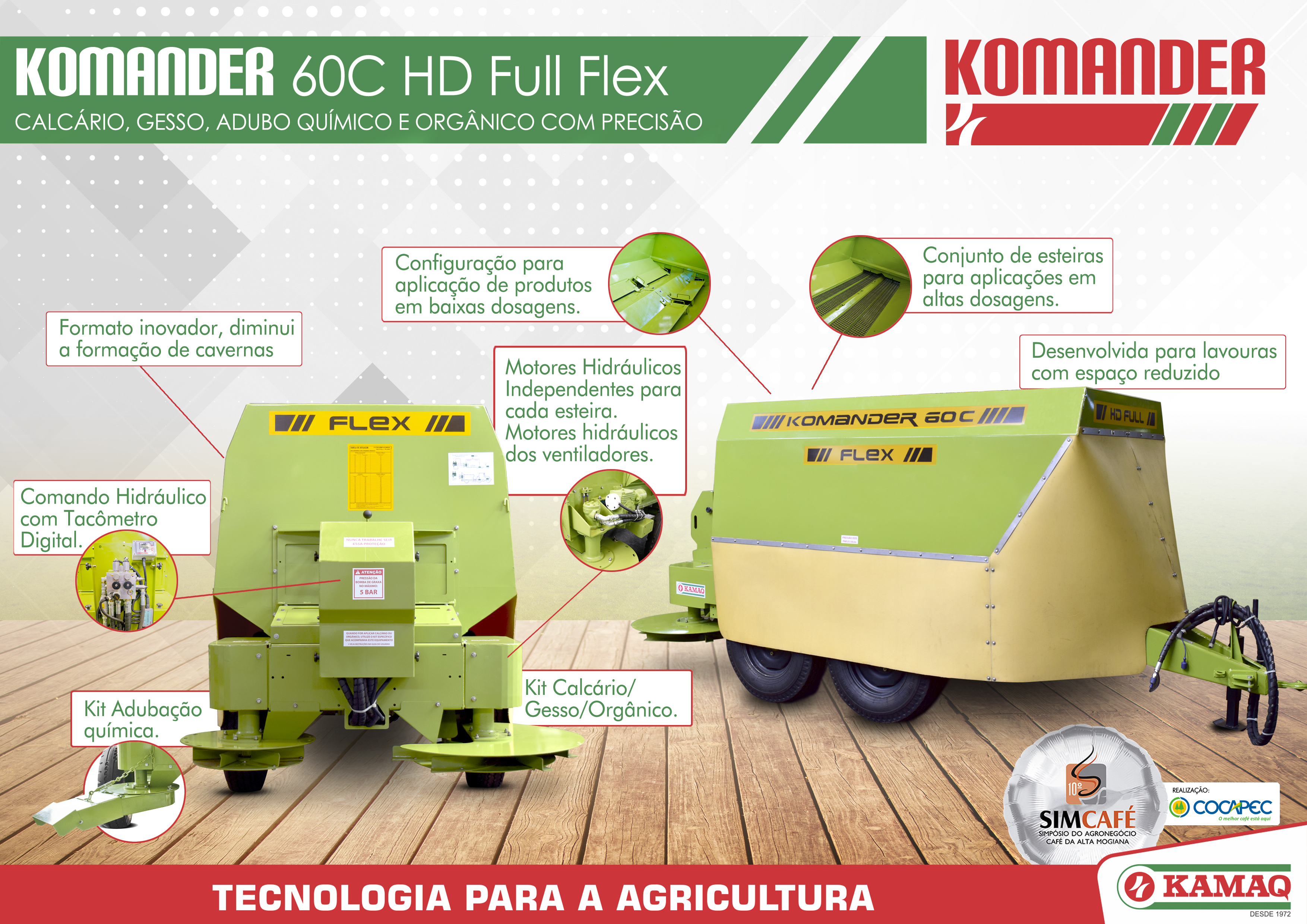 Komander 60C HD Full Flex - Simcafé