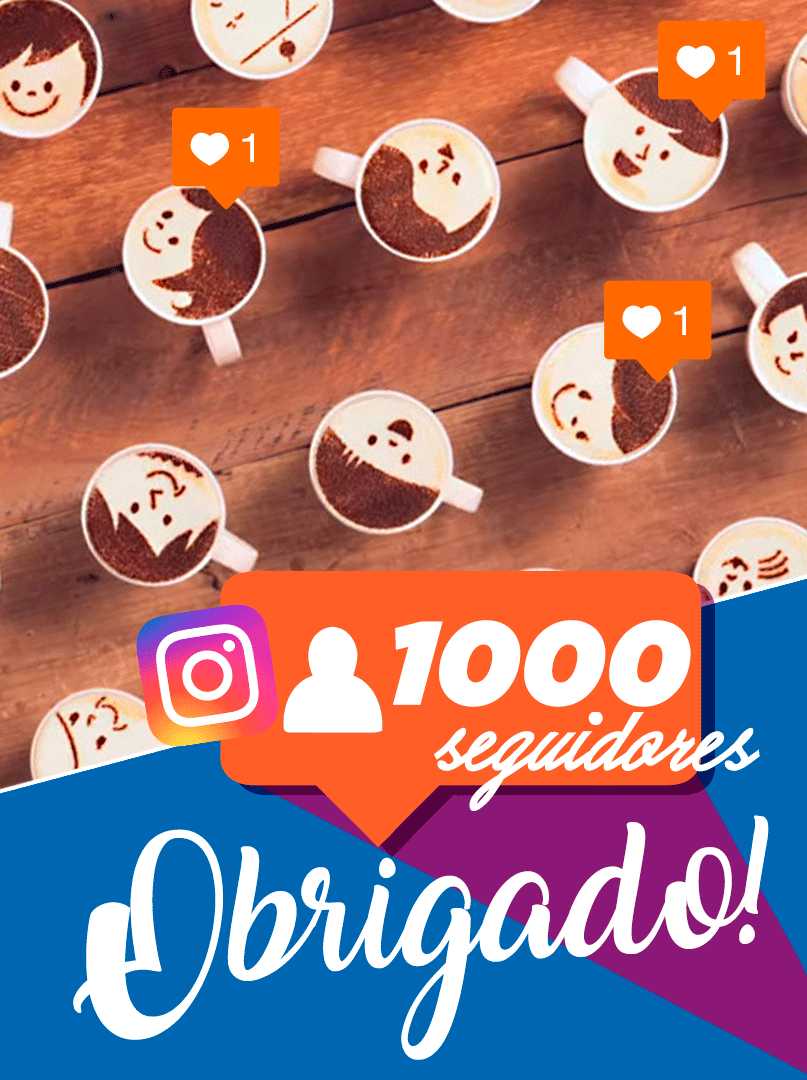 '@cocapecaltamogiana chega a 1000 seguidores no Instagram