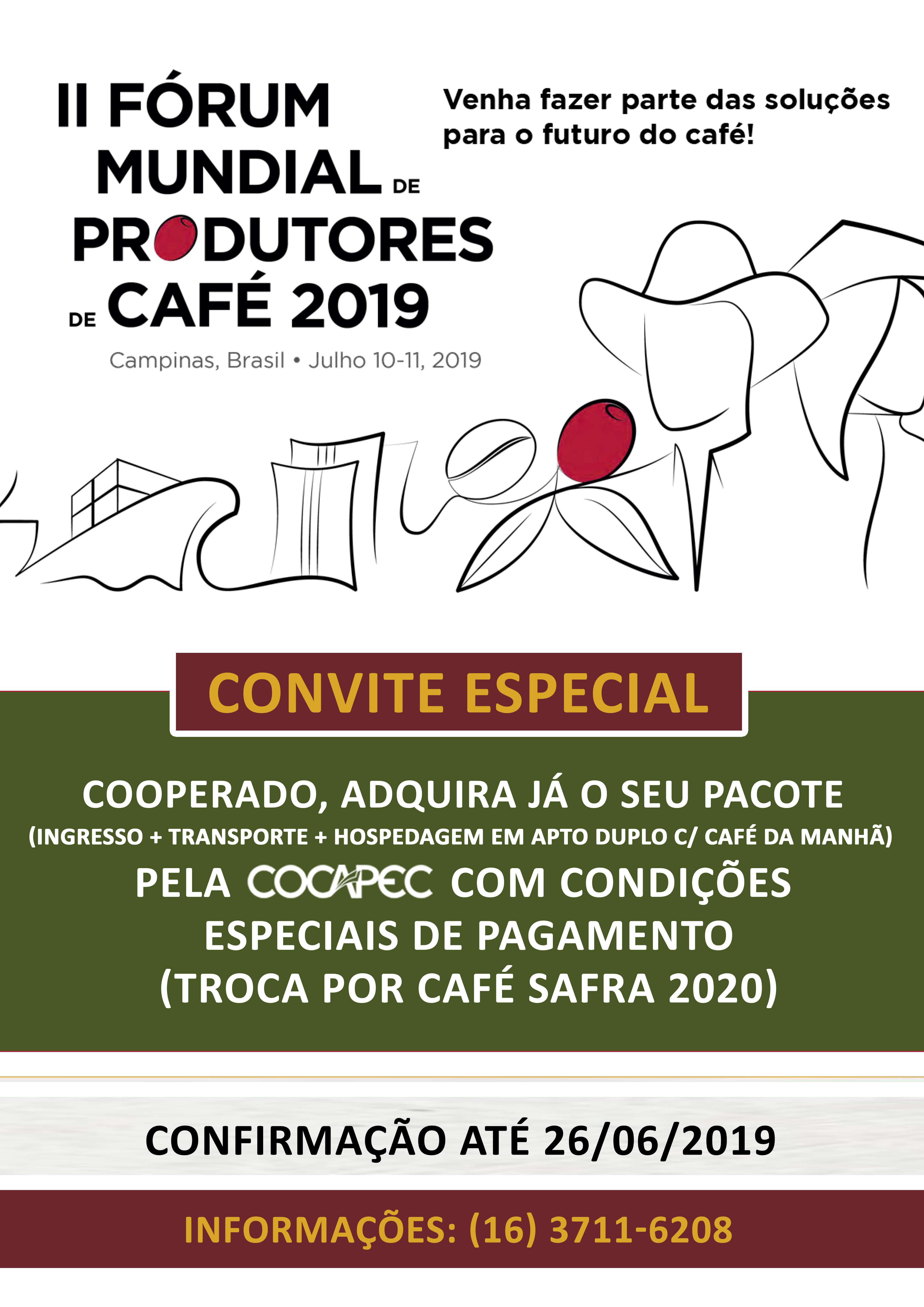 Oportunidade: Participe do II Fórum Mundial de Produtores de Café