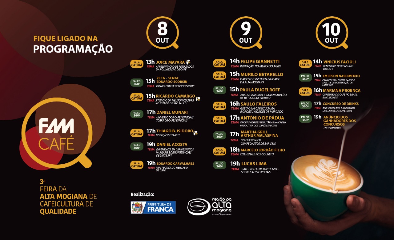 Famcafé começa nesta 3ª com a presença da Cocapec