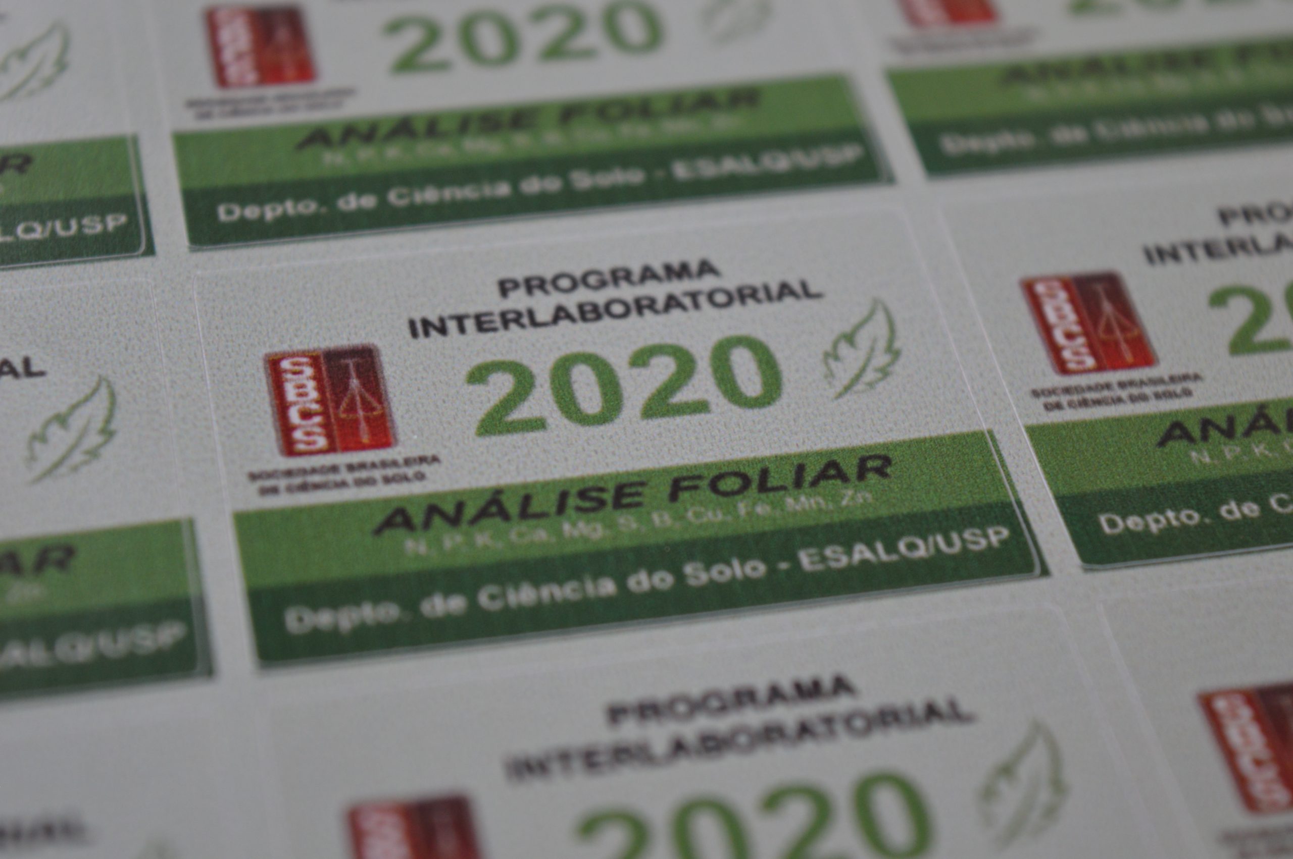 Laboratório Cocapec: chegaram os selos 2020 Esalq/USP