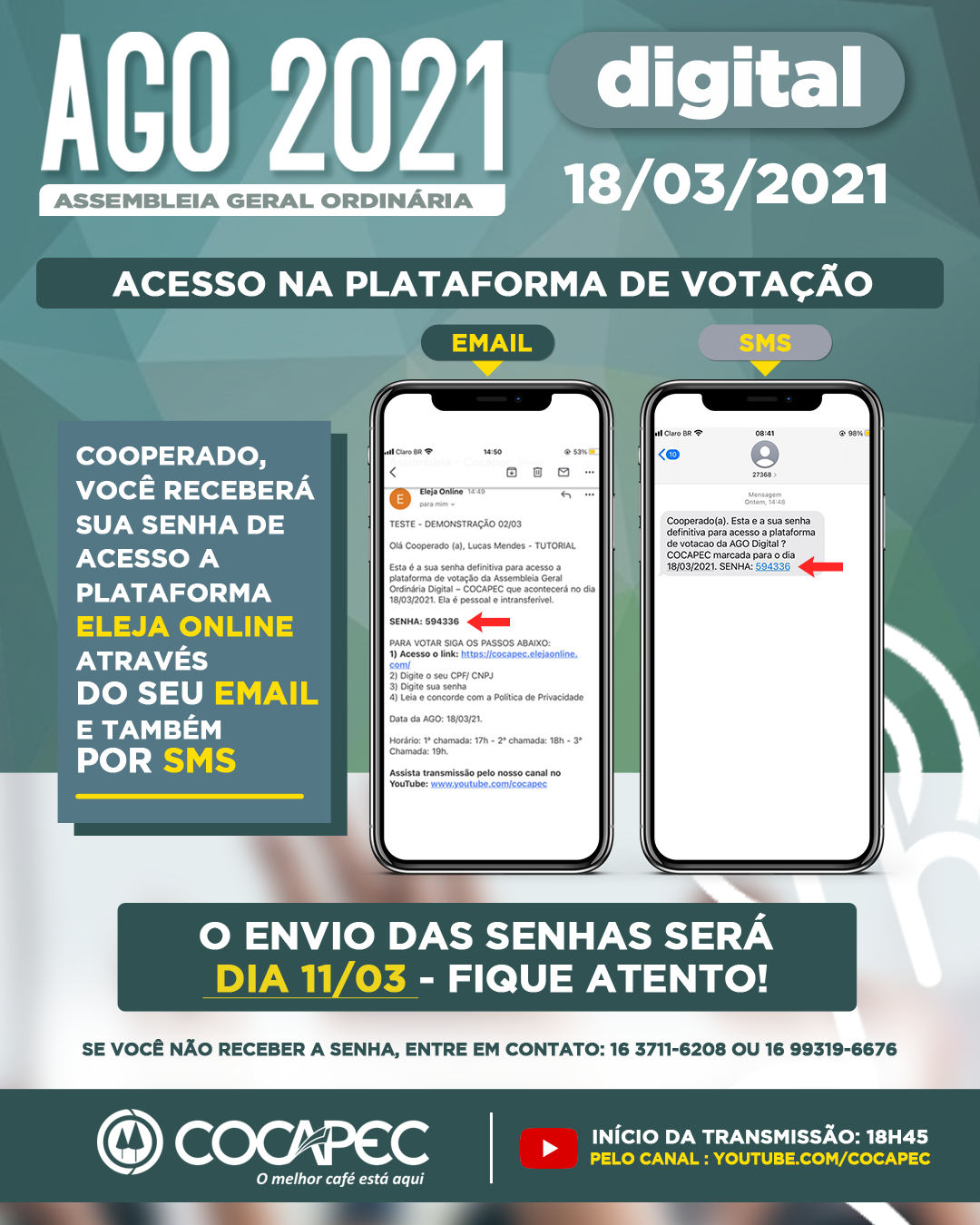 Veja como acessar a plataforma de Votação da AGO 2021