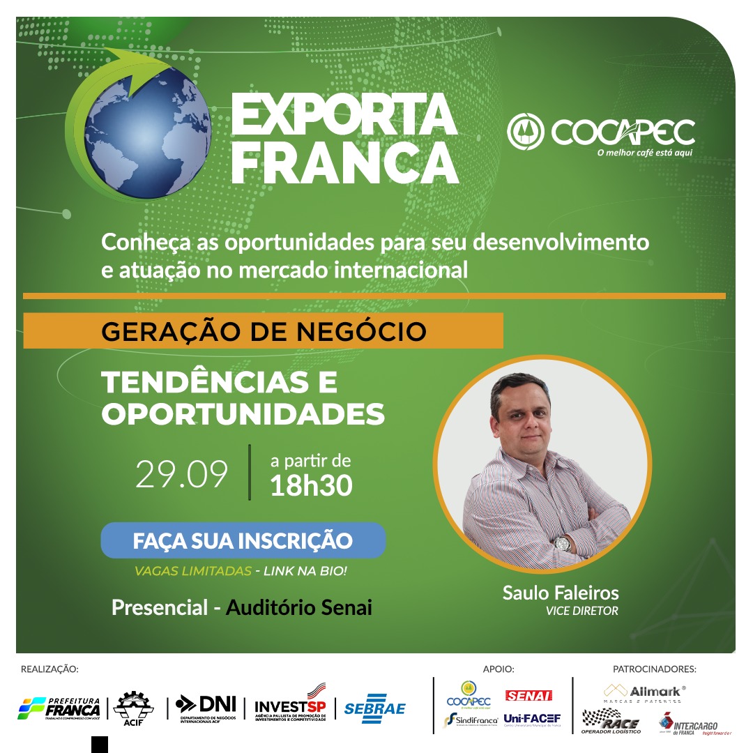 EXPORTA FRANCA - PARTICIPE!