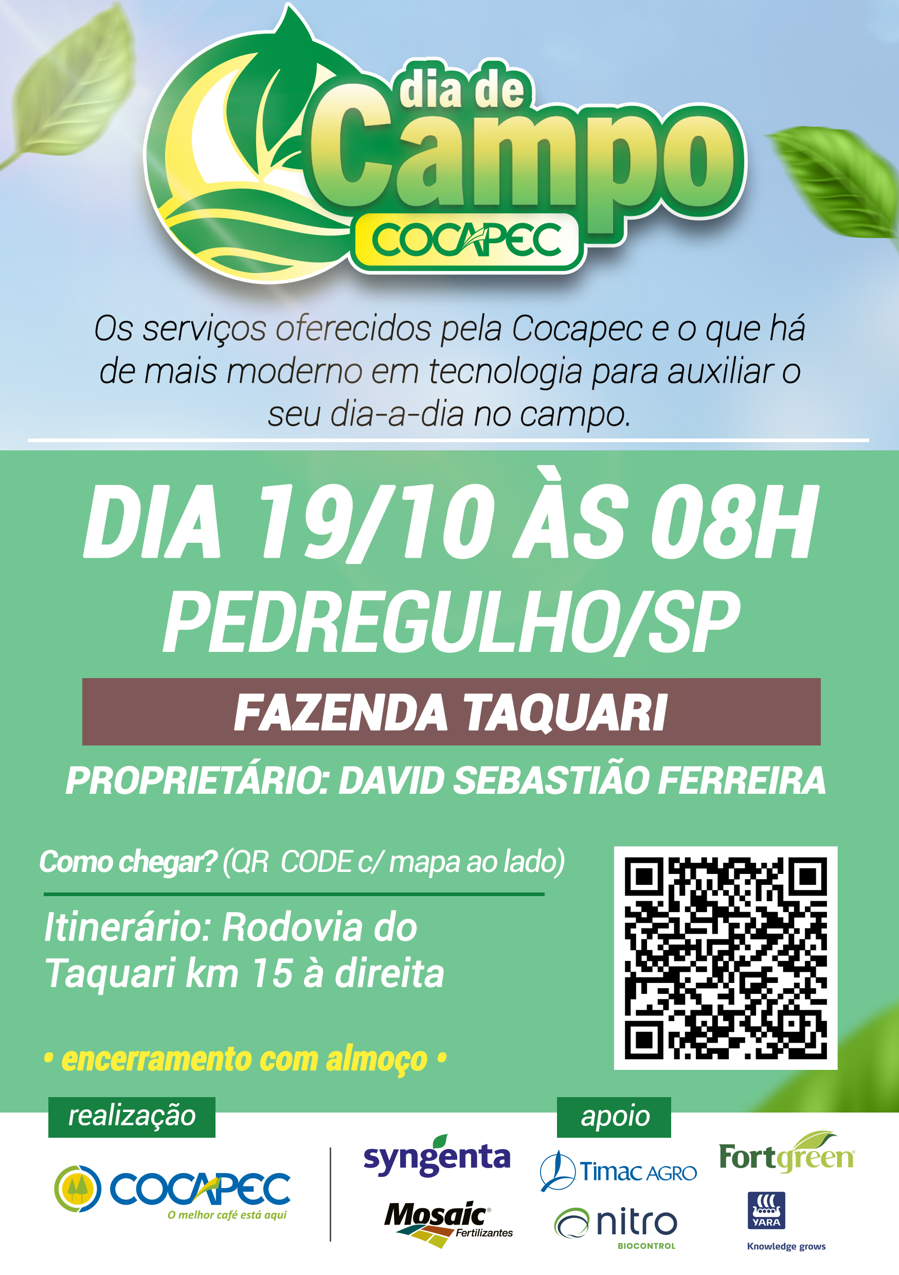Dia de Campo Cocapec - Pedregulho 19/10